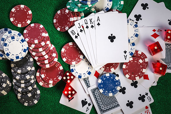 King of Diamonds, Ace of Spades and Ace of Hearts cards